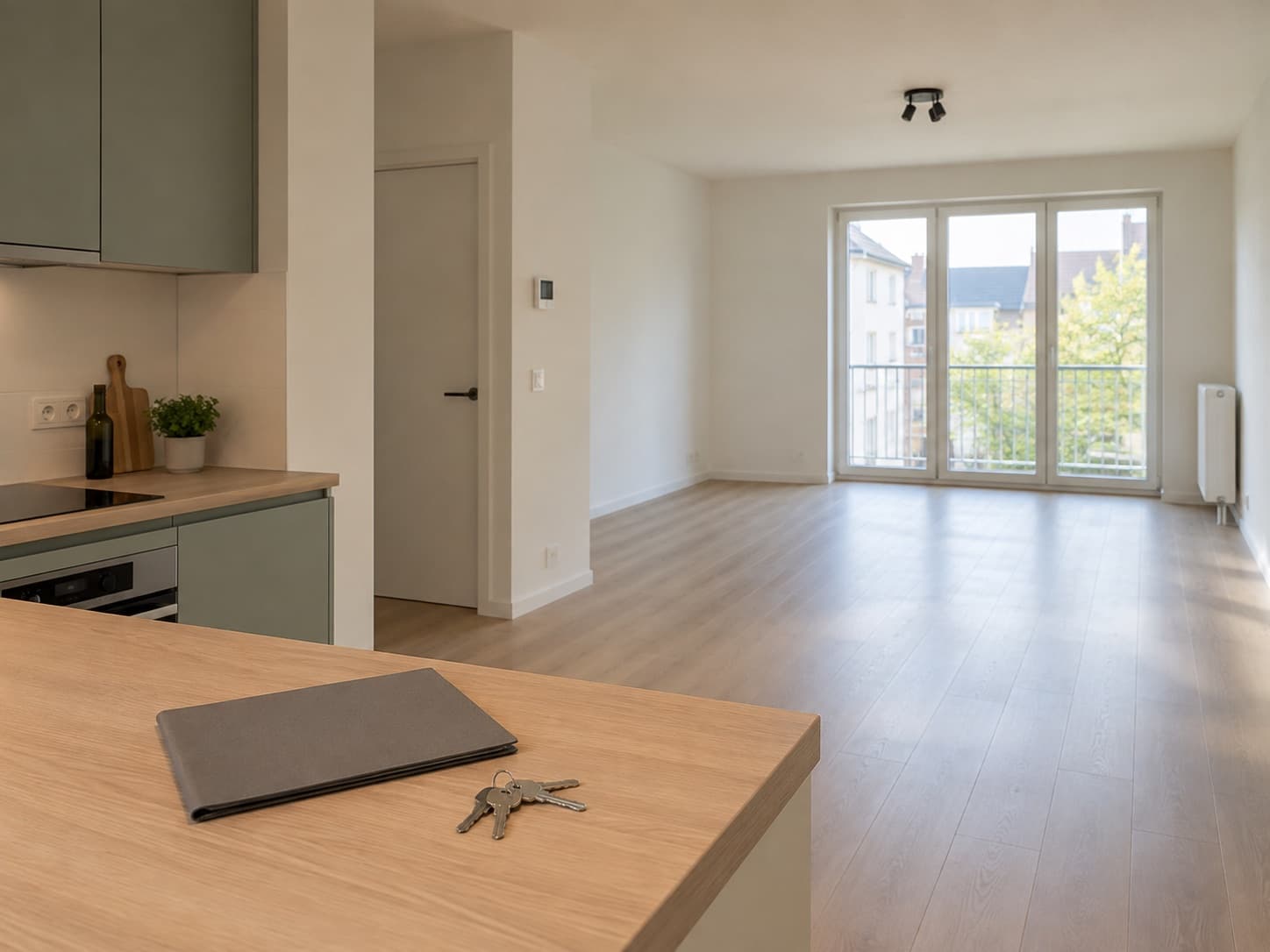 Appartement préparé pour une remise en location